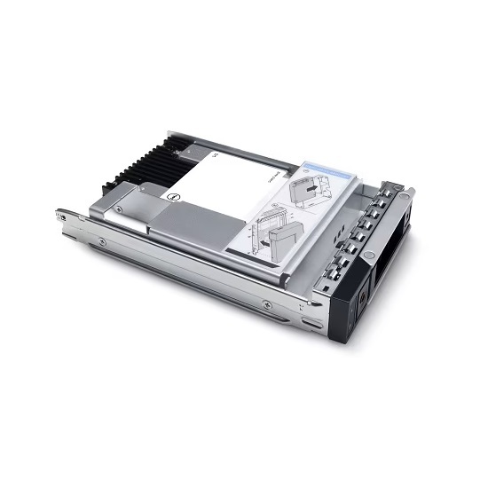 Dell 1.92TB SSD SATA Read Intensive 6Gbps 512e 2.5in with 3.5in Hybrid Carrier, Hot-Plug
