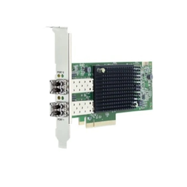 Emulex LPe35002 Dual Port FC32 Fibre Channel HBA, PCIe Low Profile