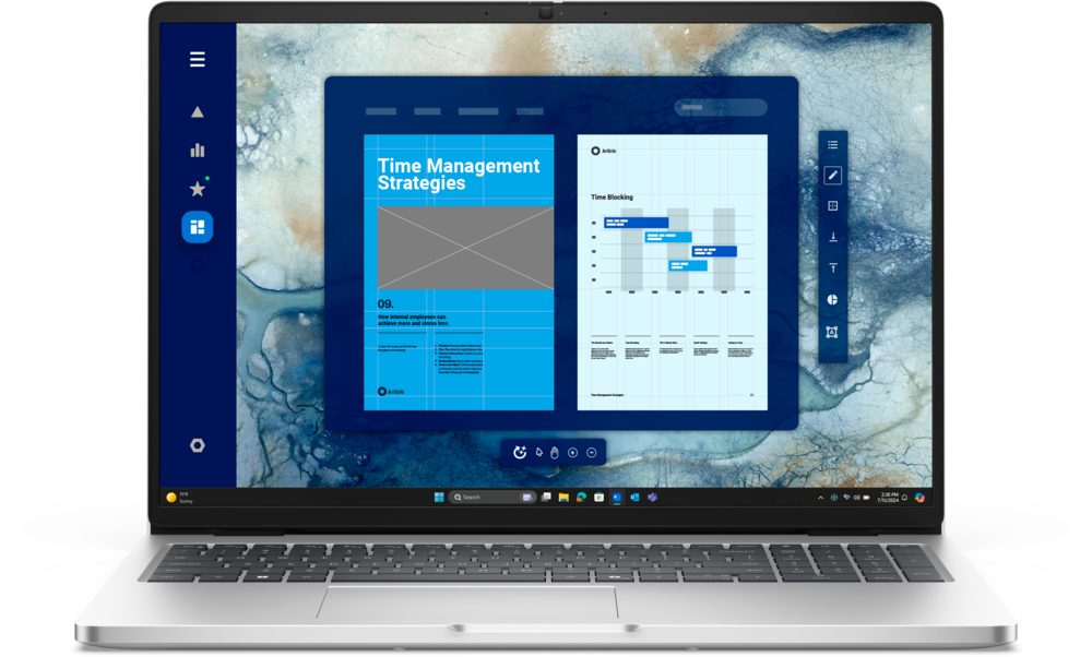 Dell Pro 16, Core Ultra 7 255U, 32 ГБ, 1 ТБ SSD, 16.0″
