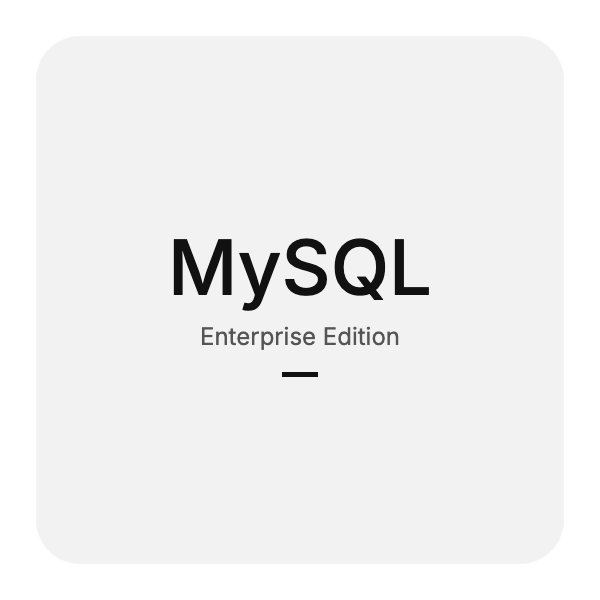 MySQL Enterprise Edition