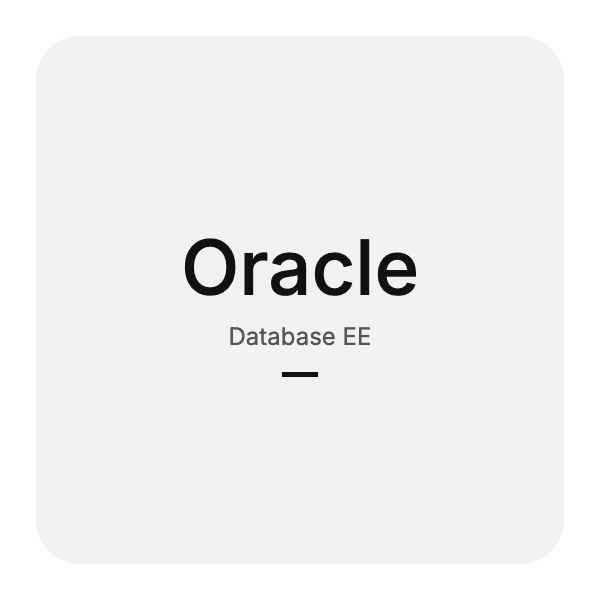 Oracle Database Enterprise Edition