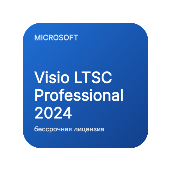 Visio LTSC Professional 2024 (бессрочная лицензия) в Казахстане