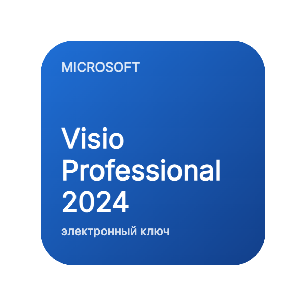 Visio Professional 2024, электронный ключ в Казахстане