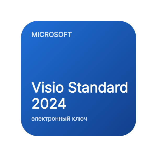 Visio Standard 2024, электронный ключ в Казахстане